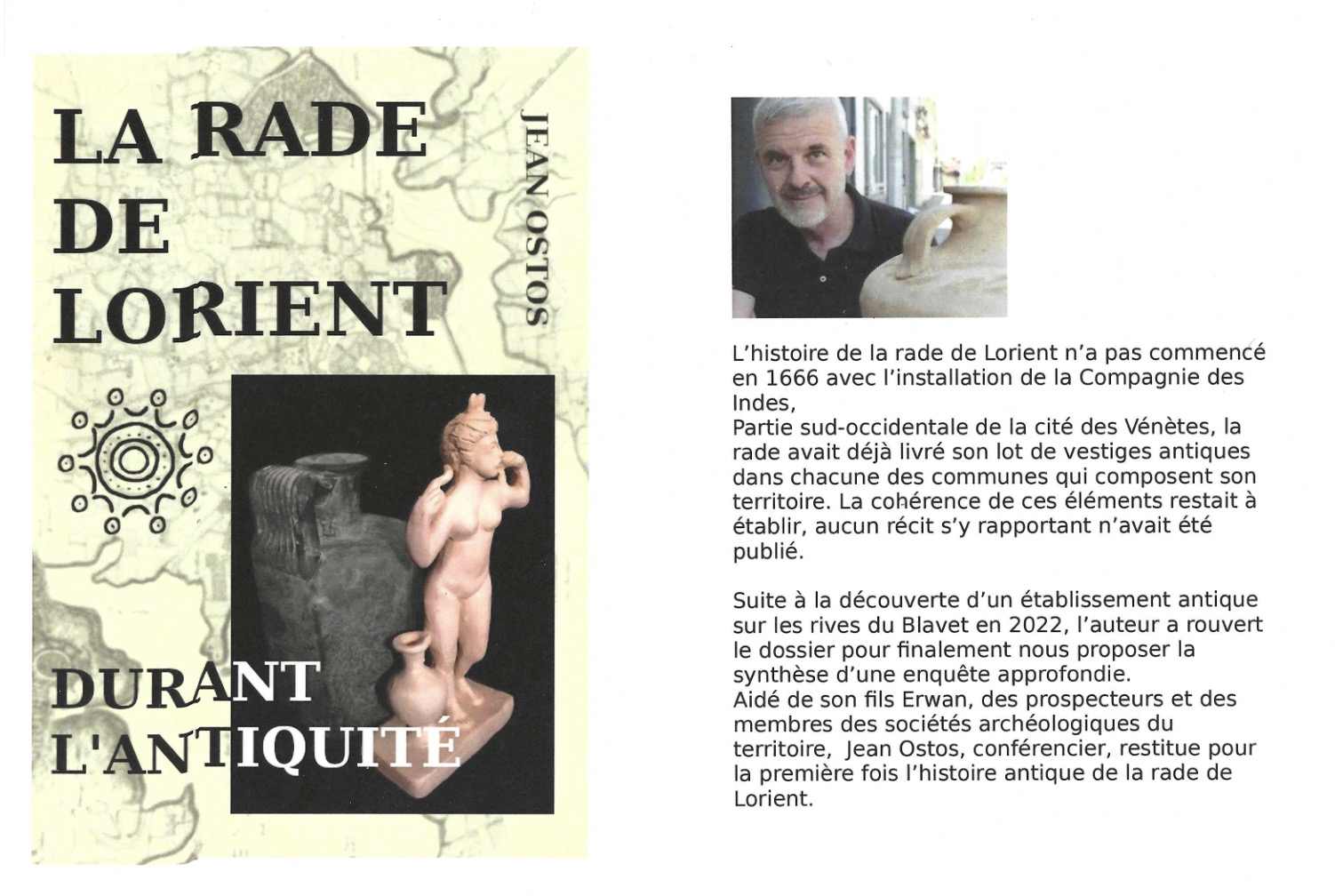 Couverture 1 et 4   La rade de Lorient Jean Ostos