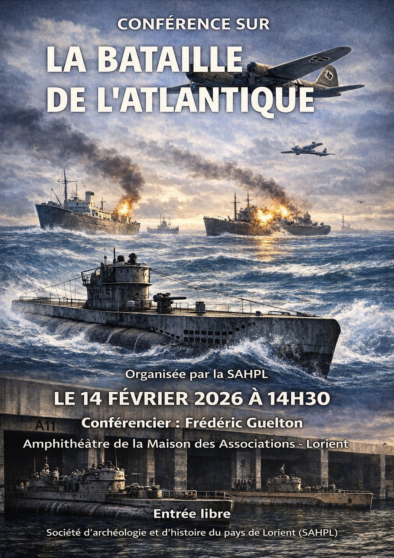 La Bataille de lAtlantique Gueldron F 14 02 2026