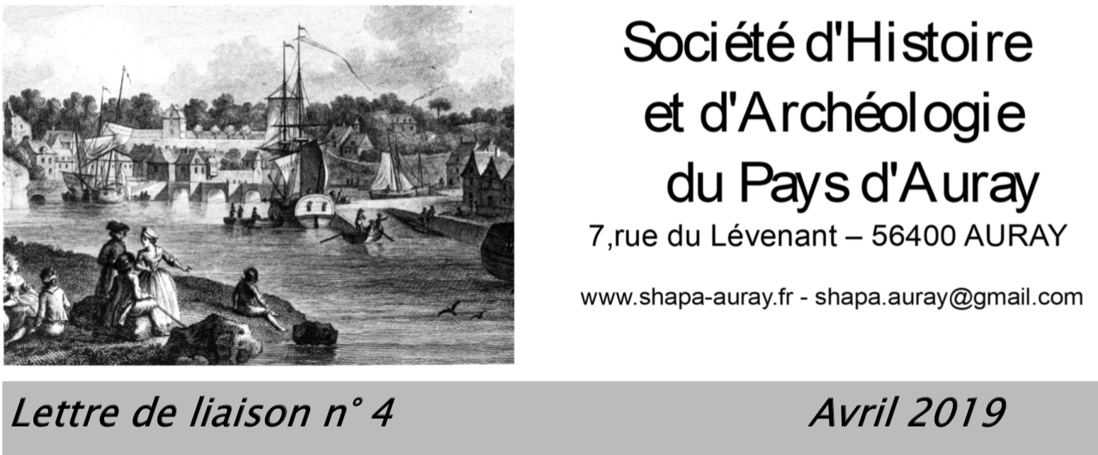 SHAPA Lettre 4 Avril 2019